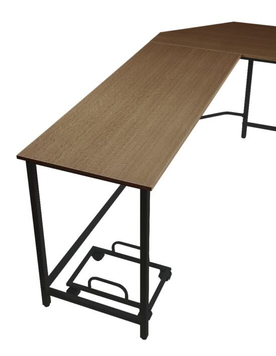 ACME Dazenus Computer Desk, Black Finish - OF00042 - Image 2